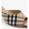 Check Mews Low Sandals 