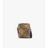 Check North South Crossbody Bag