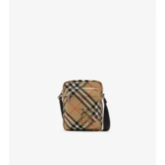 Check North South Crossbody Bag