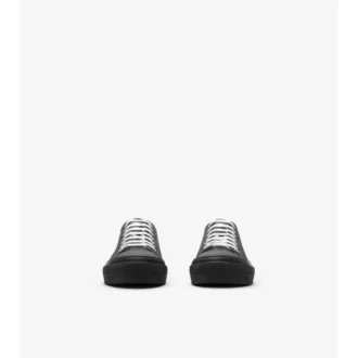 Check Nylon Blend Sneakers