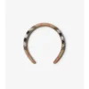 Check Nylon Headband