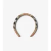 Check Nylon Headband