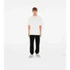 Check Panel Cotton Jogging Pants