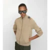 Check Patch Wool Cashmere Cardigan