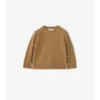 Check Patch Wool Cashmere Sweater