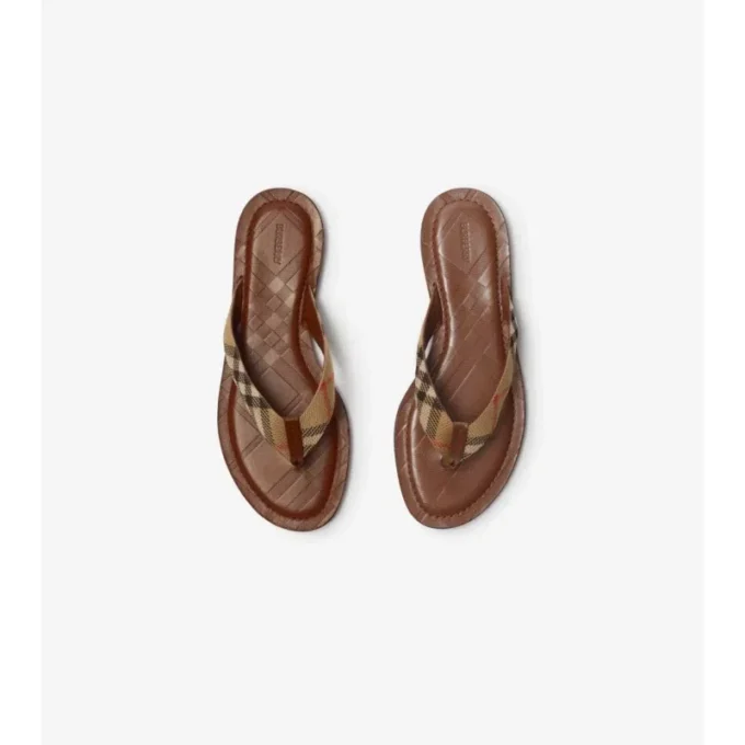 Check Pavilion Sandals