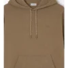 Check Piping Cotton Hoodie