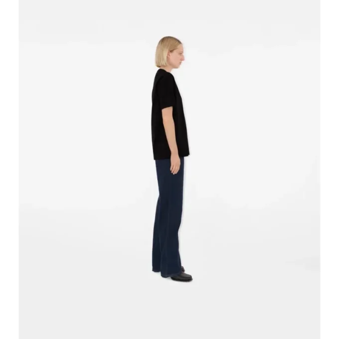 Check Pocket Cotton T-Shirt