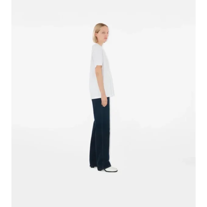 Check Pocket Cotton T-Shirt