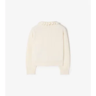 Check Pocket Cotton Wool Cardigan