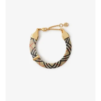 Check Print Bracelet