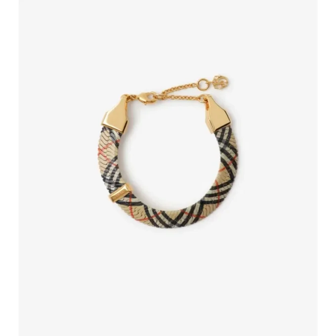Check Print Bracelet