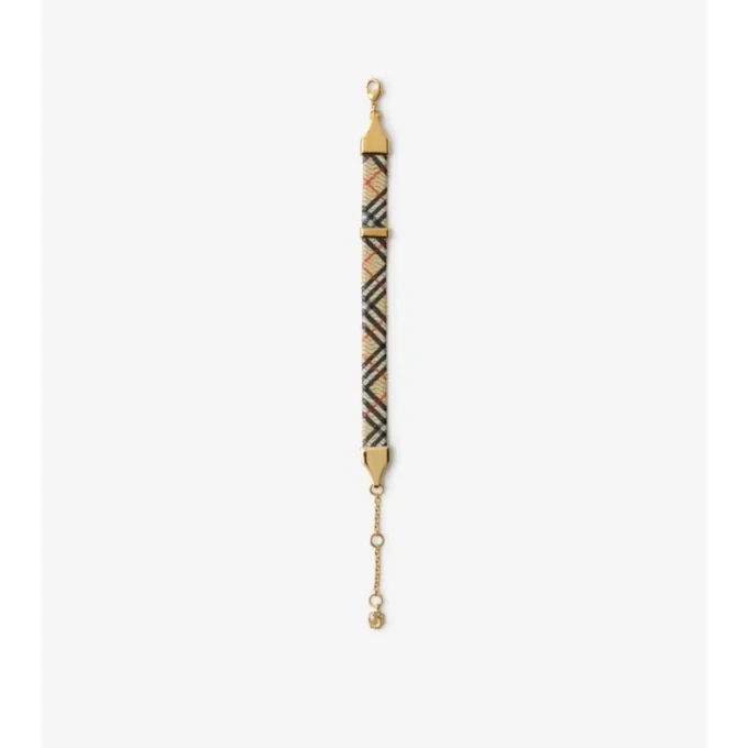 Check Print Bracelet