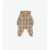 Check Puffer Suit