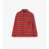 Check Quilted Wool Flannel Jacket