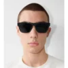 Check Rectangular Sunglasses