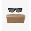 Check Rectangular Sunglasses