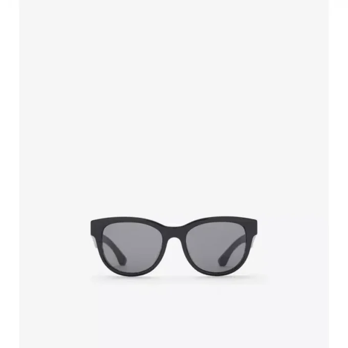 Check Round Sunglasses