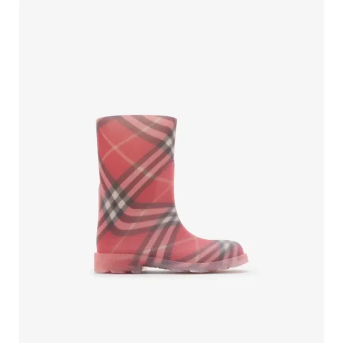 Check Rubber Marsh High Boots