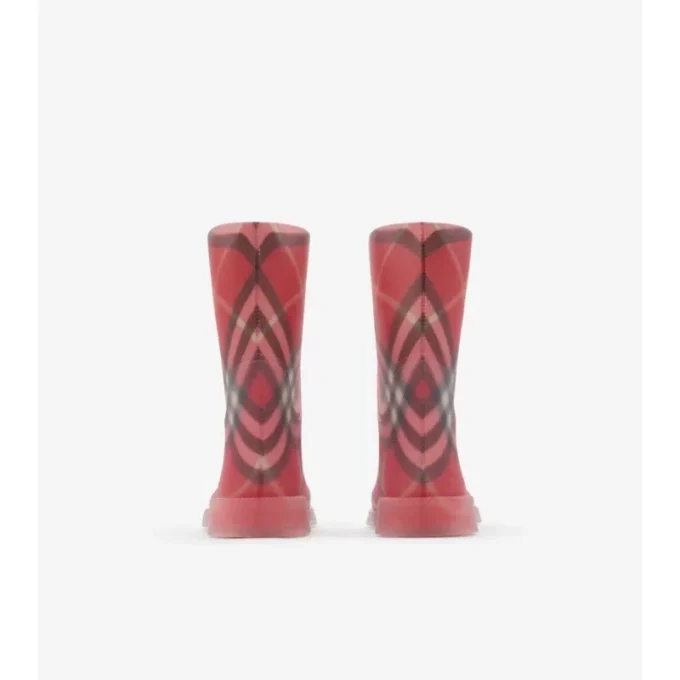 Check Rubber Marsh High Boots