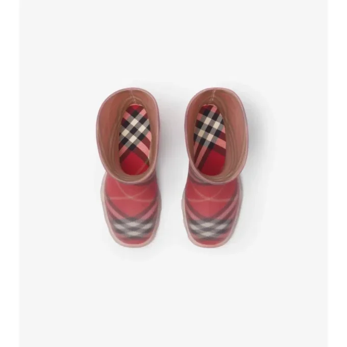 Check Rubber Marsh High Boots