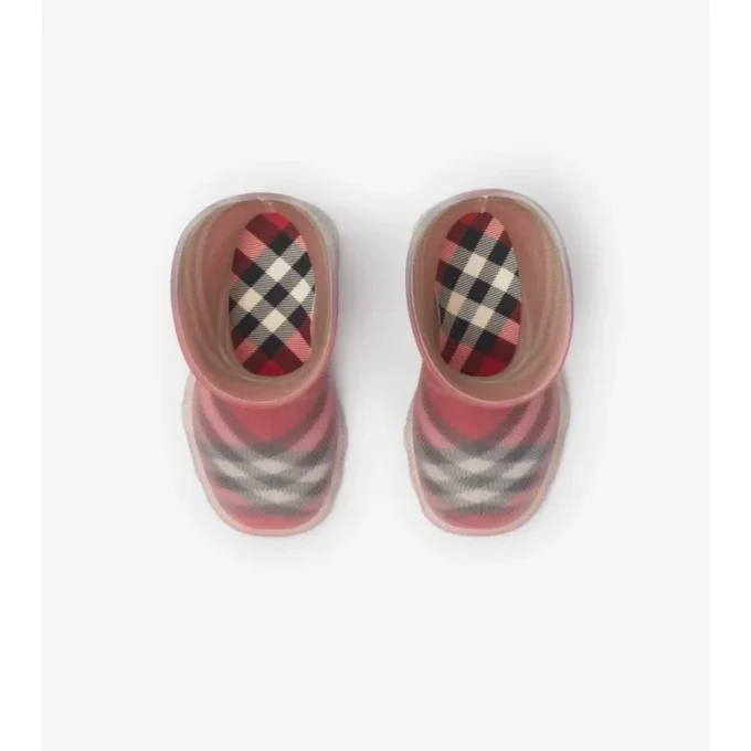 Check Rubber Marsh High Boots