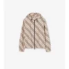 Check Salcombe Hooded Jacket 