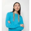 Check Silk Chiffon Scarf