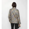 Check Silk Pyjama Shirt