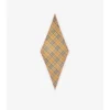 Check Silk Scarf