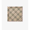 Check Silk Scarf