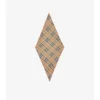 Check Silk Scarf
