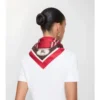 Check Silk Scarf