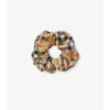Check Silk Scrunchie