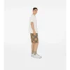 Check Silk Shorts