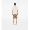 Check Silk Shorts