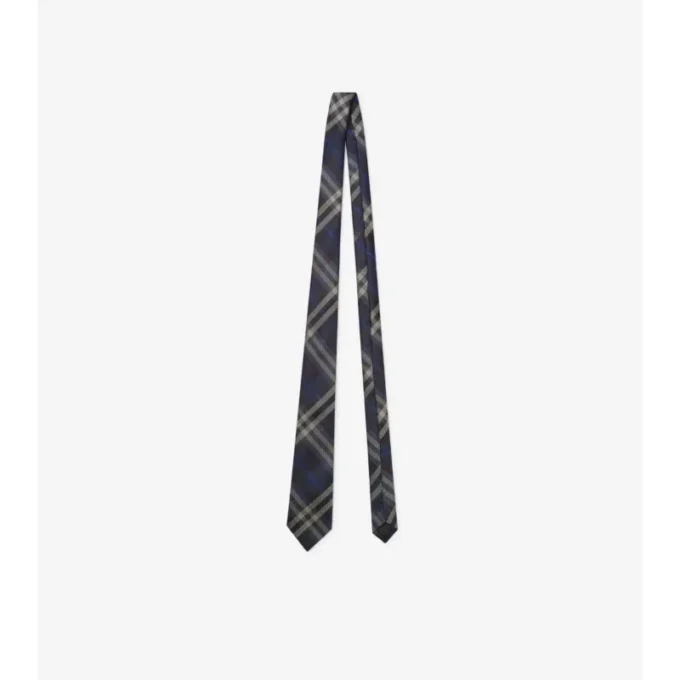 Check Silk Tie