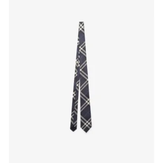 Check Silk Tie