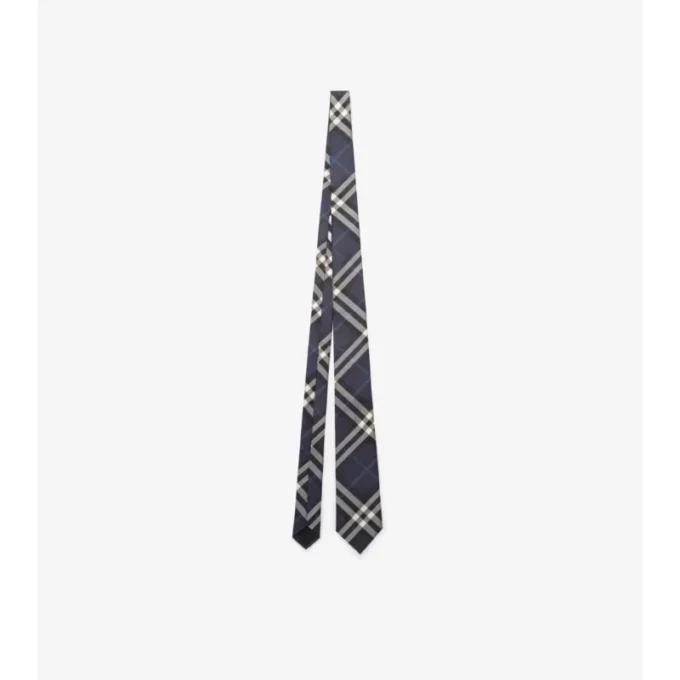 Check Silk Tie