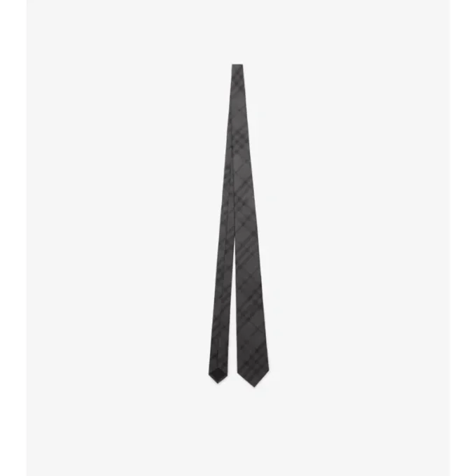 Check Silk Tie