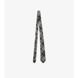 Check Silk Tie