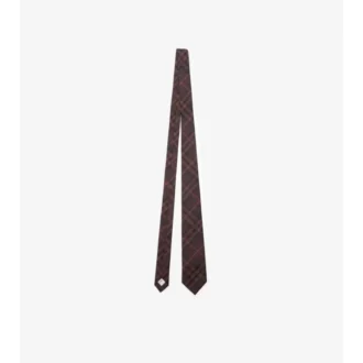 Check Silk Tie