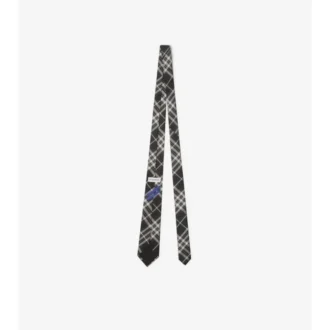 Check Silk Tie