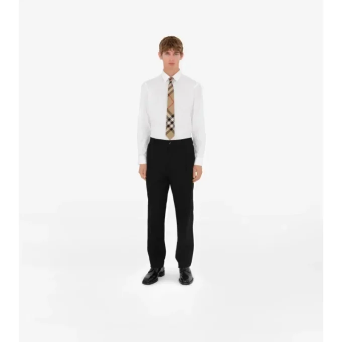 Check Silk Tie