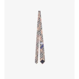 Check Silk Tie
