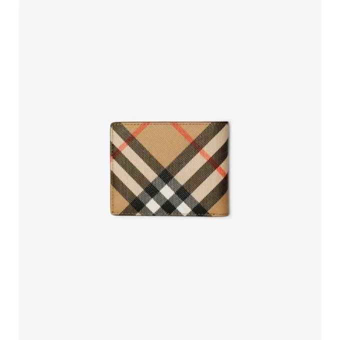 Check Slim Bifold Wallet