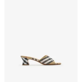 Check Sloane Mules 