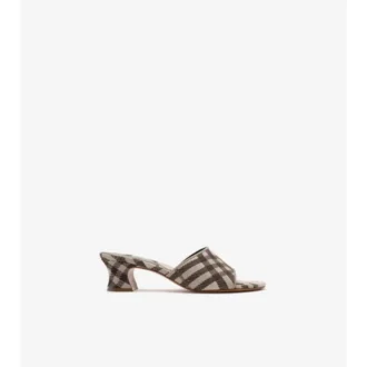 Check Sloane Mules 