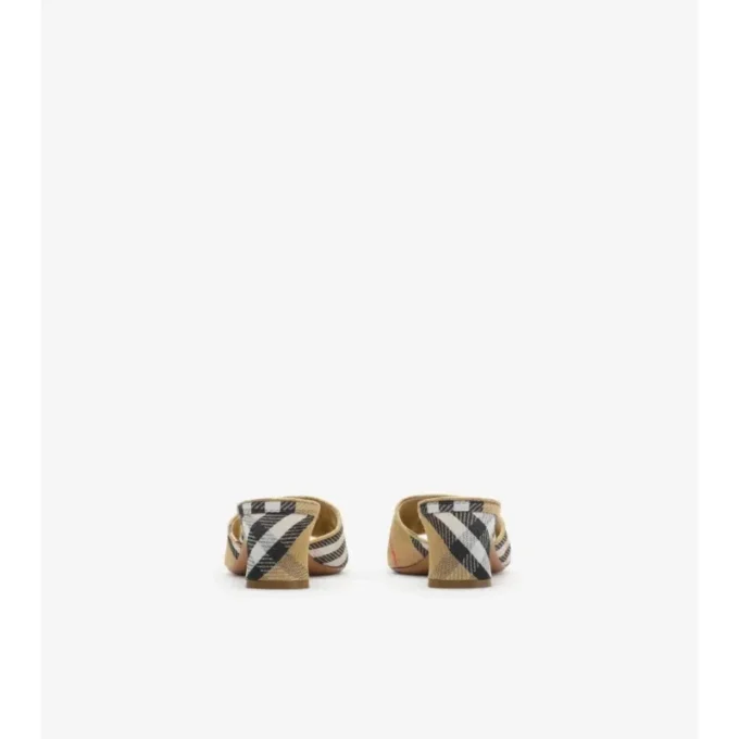 Check Sloane Mules 