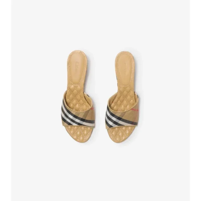 Check Sloane Mules 